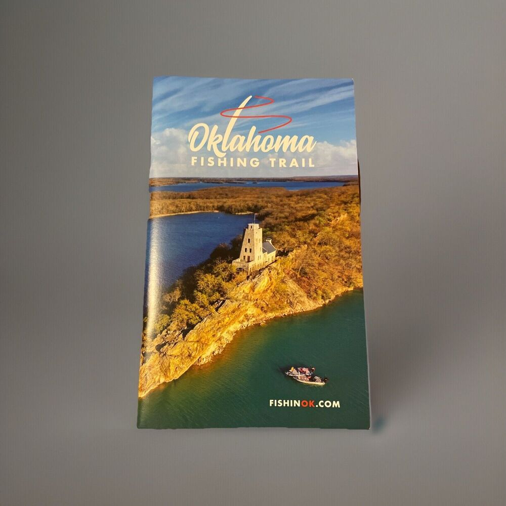 Advertising Booklet “Oklahoma Fishing Trail” Statewide Fishing Spots Guide